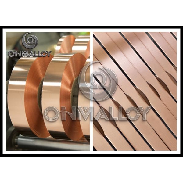 Cu - Etp Pure Metals , Pure Copper Foil 0.005mm × 100mm Used For Precision Instrument