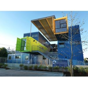 Portable Prefabricated Container House For Labour Residential Accommodation