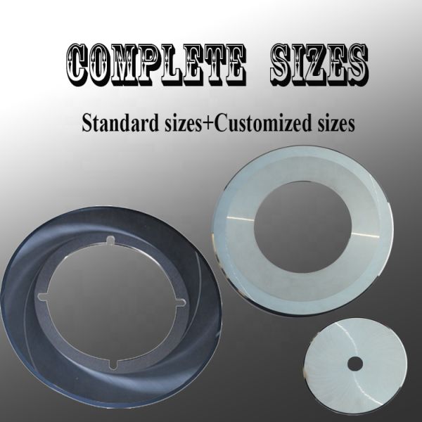 Tungsten Carbide Slitting Blade 60mm Diameter for Paper Cutting