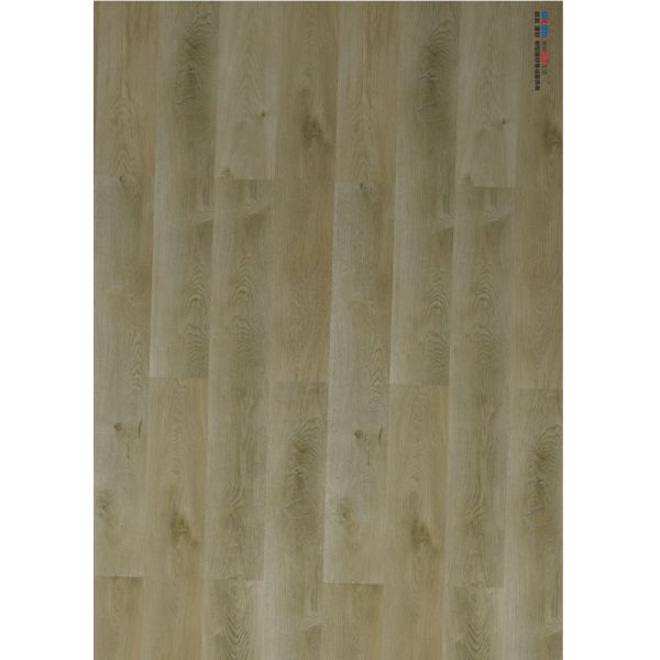 0.3mm SPC Flooring Fire Retardant Noise Prevention Waterproof Stone Brown GKBM LS-M029