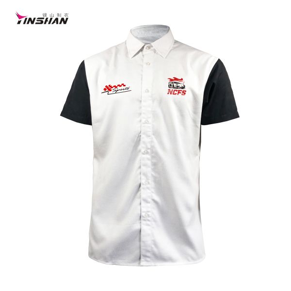Racing Team 3D Printed Plus Size Sportswear Polo for Men OEM Custom Logos Printing