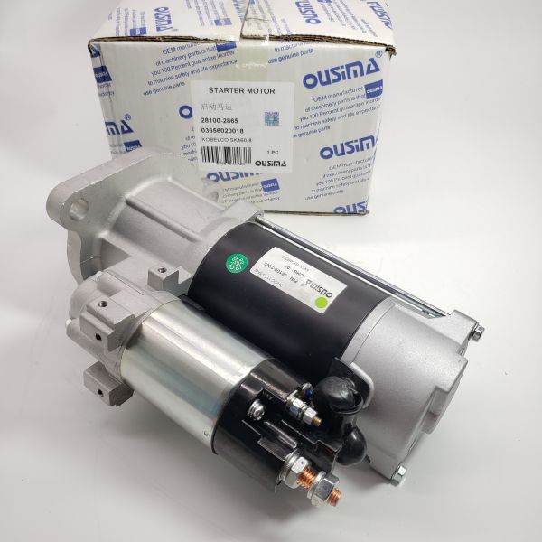 28100-2865 03656020018 24V Starting Motor Assembly For KOBELCO SK460-8