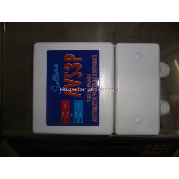 2021 new AVS 3P automatic voltage switcher three phase sollatek