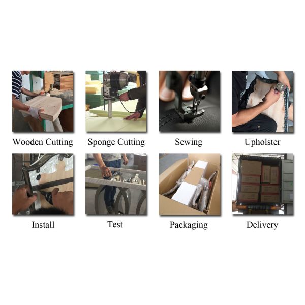 Grey Stainless Steel Dining Chair in Furniture Manufacturer (YS-6)