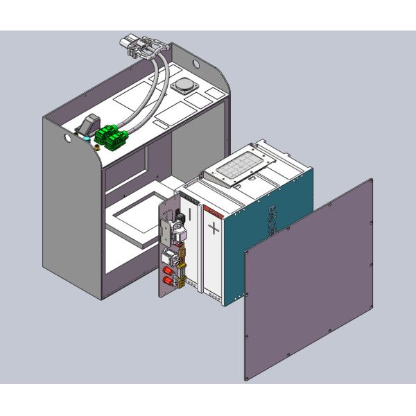 24 Volt Forklift Lithium Battery 300Ah Standing Lithium Battery With Heating Function