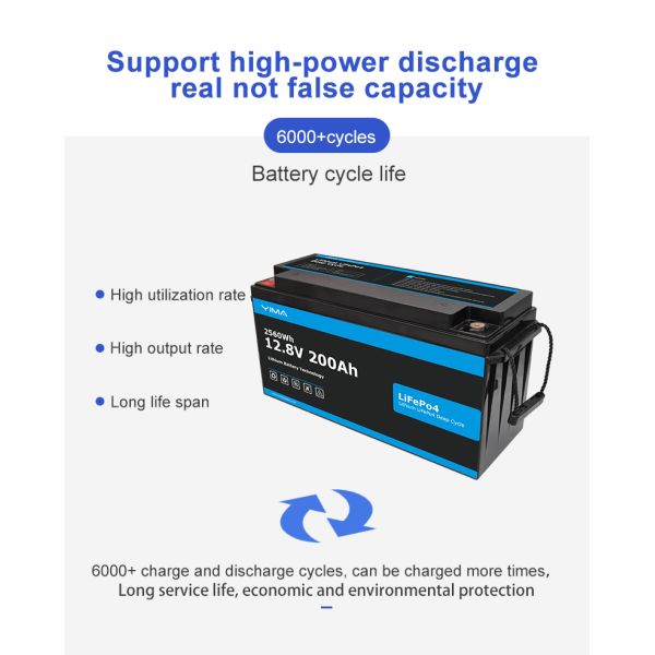 BMS 12.8V 200ah 280ah Golf Car Lithium Battery For Golf Trolley 2560Wh