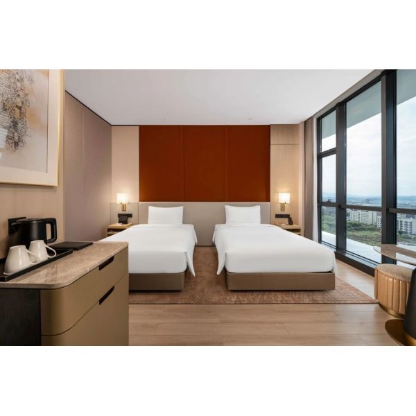 ISO9001 Modern Style Furniture set for Four Star Hotel Bedroom