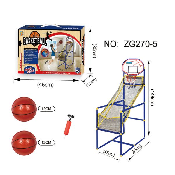 Funny Kids Childrens Indoor Outdoor Basketball Set Shoot Hoop Backboard