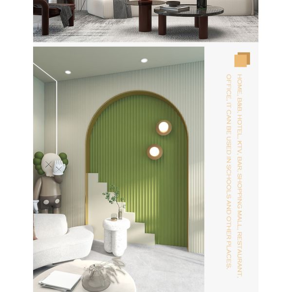 Antibacterial WPC Wood Panel Wood Plastic Composite Cladding Wall Panel