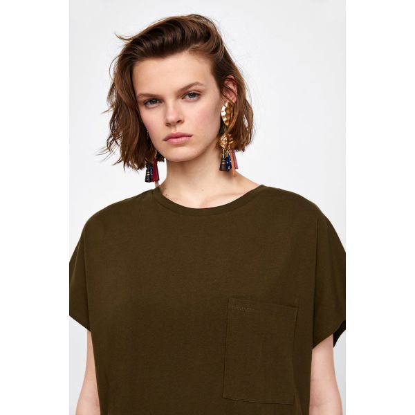 Fashion Women Summer Cotton T-shirt Dress