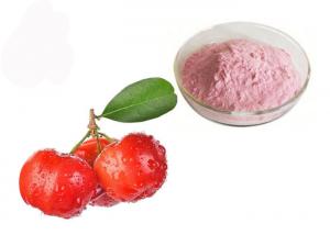 China Vitamin C 17% 25% Acerola Cherry Natural Fruit Extract Powder on sale