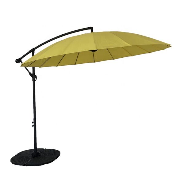 3m Height SGS Approval Free Standing Patio Umbrella Bright Color