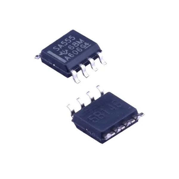 Integrated Circuits IC SA555DR 555 Type, TimerOscillator (Single) IC 100kHz 8