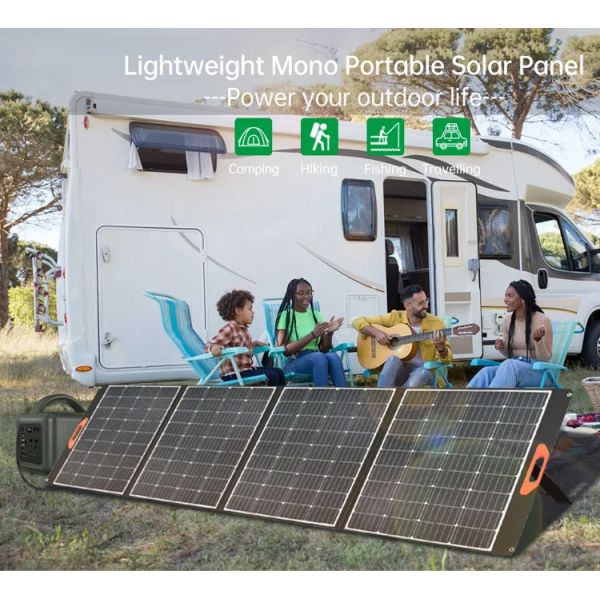 Hot Selling Waterproof Portable Mono 100W Flexible Foldable Solar Panel