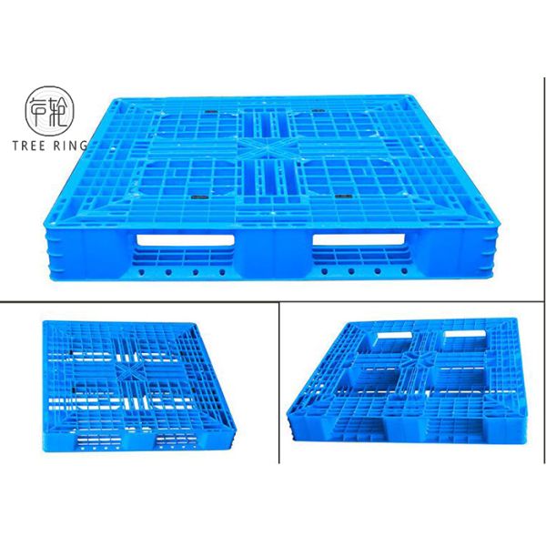 1212 Grid Reinforced Recycled Polyethylene Plastic Skids Open Deck For Factory