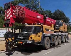 China SAC2000C8 Used Truck Crane With Straight Arm 103.5m Lifting Height on sale