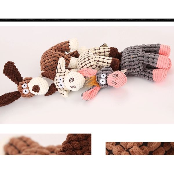 Chew Dog Pet Toys For Small Middle Large Dogs Reducing Boredom Sturdy Plush Dog Toys