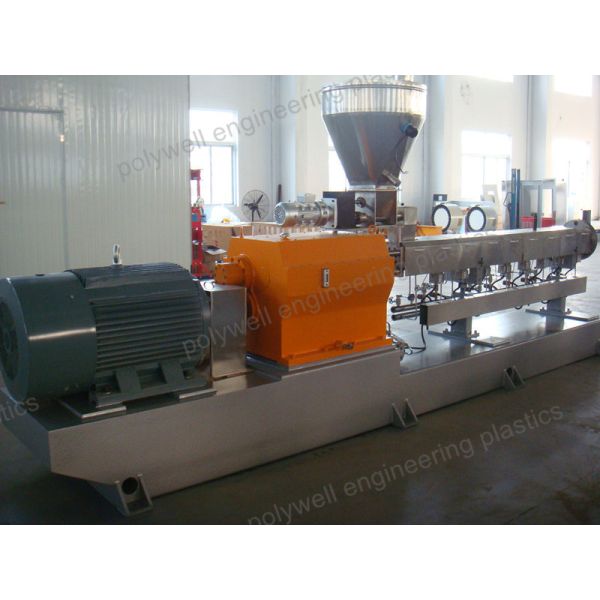 PA Material Industrial Plastic Granulator With Fiberglass Extrusion Line Polyamide Forming Machine
