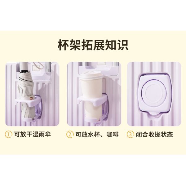 large ABS suitcase 1901 Gradient color suitcase for men and women 2025 new 20 boarding case 26 student suitcase trolley case 24 inch password box hard