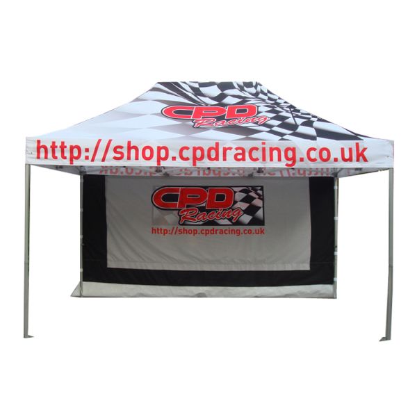 Printed Marquee Folding Gazebo Tent 4.5x6 Commercial Canopy Trade Show Tent Gazebo