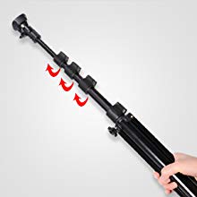 8" Ring Light with Tripod Stand & Mirror for Live Stream/Makeup & YouTube Video