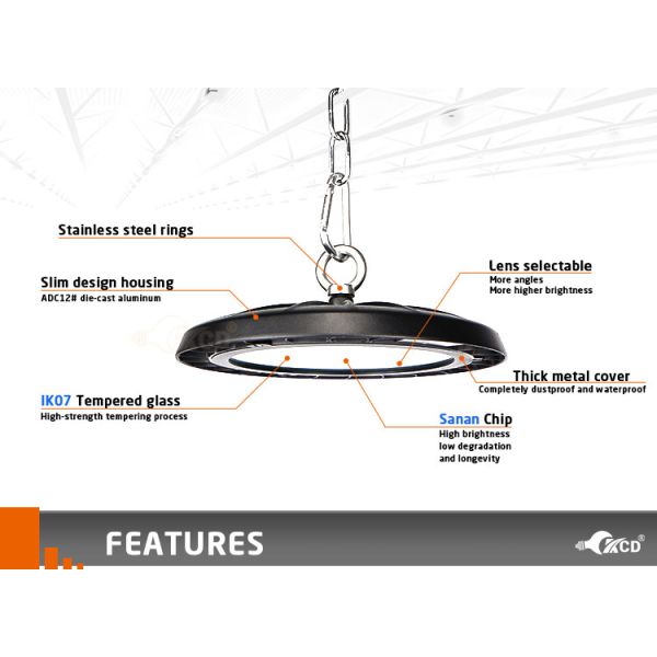 22000Lumen 200w LED High Bay Lights