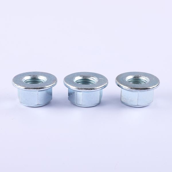 Metric Metal Stainless Steel Flange Nuts Non Slip Hexagon Flange Nut