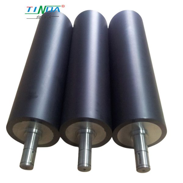 High Flexibility Rotary Rubber Roller For Digital Printer