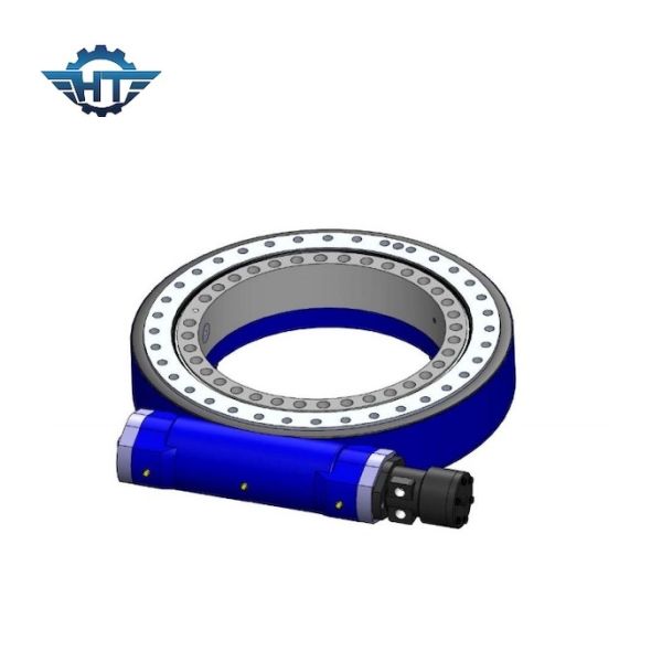 IP66 Slow Speed Solar Slewing Drive Worm Gear Enclosed For Single Solar Tracking System