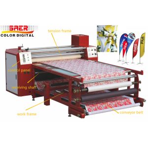 Quality Roller Sublimation Heat Press Machine Cloths Printer Environment Friendly for sale