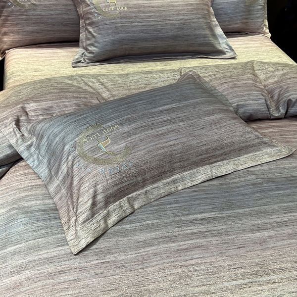 Luxury Home Textile Egyptian Cotton Bedding Sets With Matching Curtains for King Size Bed