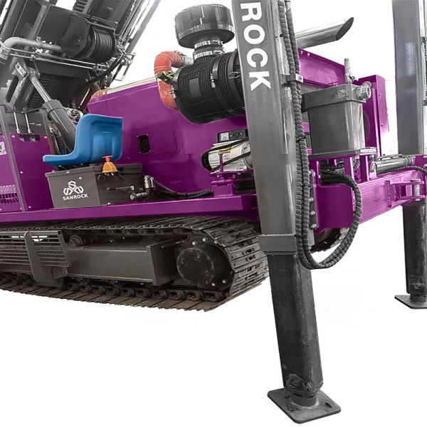 Crawler Water Well Drilling Rig Equipment Rotary Borehole Hydraulic Water Drilling Rig