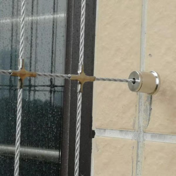 Clip Crossing2.0mm Balcony Invisible Grille Child Protection