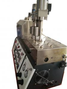 China Viscous Abrasive Plastic Laboratory Mixing Extruder Conical Twin Screw Extruder on sale