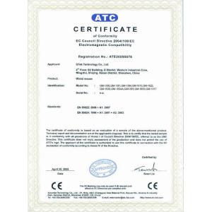 GTEK TECHNOLOGY Certifications