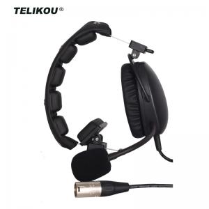 Quality Single Ear Headphone Transmit Equipment HD-101/4 Headset Microphone for sale