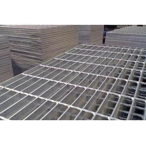 Serrated Galvanized Rebar Grating Pressed 32*5mm  Stair Tread Grating