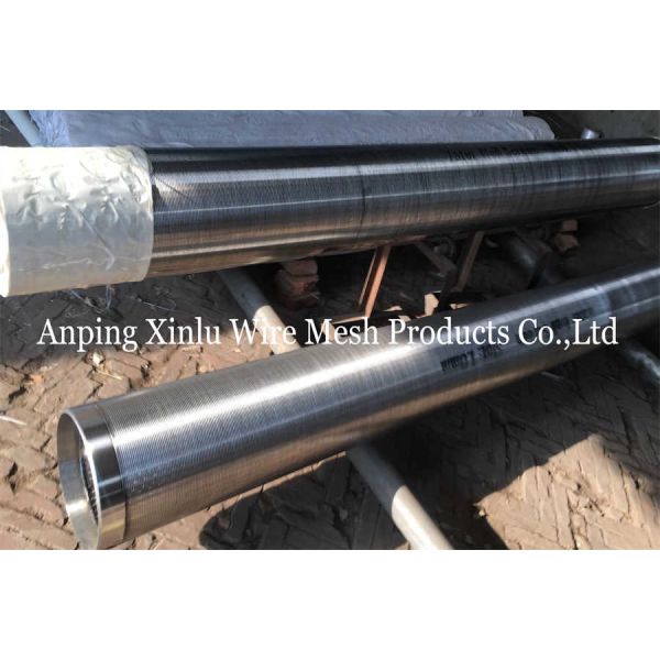 V Wire Wrapped Water Well Screens Or Johnson Wedge Wire Screen Pipe For Pump Drilling