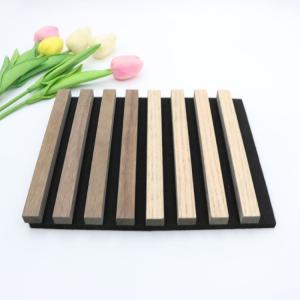 Quality PET WPC Acoustic Wall Panels Board With Flame Retardant Insulation for sale