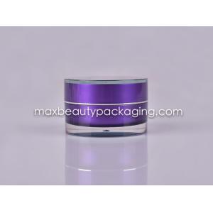 Quality HOT SALE top quality PMMA cream jar 15g 30g 50g plastic cream jar acrylic plastic cream jar cosmetic packaging for sale