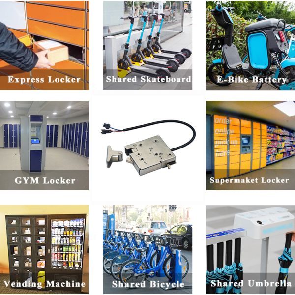 Robust 304 Stainless Steel Storage Locker Electronic Rotary Latch