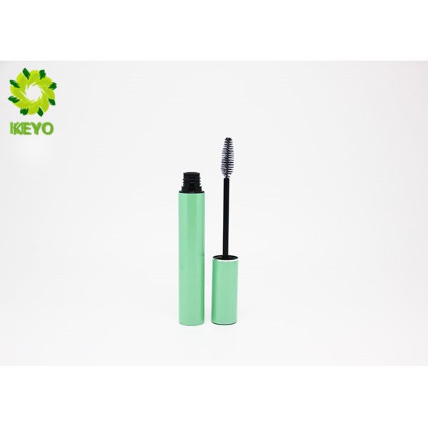 Cylinder Shape Aluminum Empty Mascara Tube Green / Custom Color Available