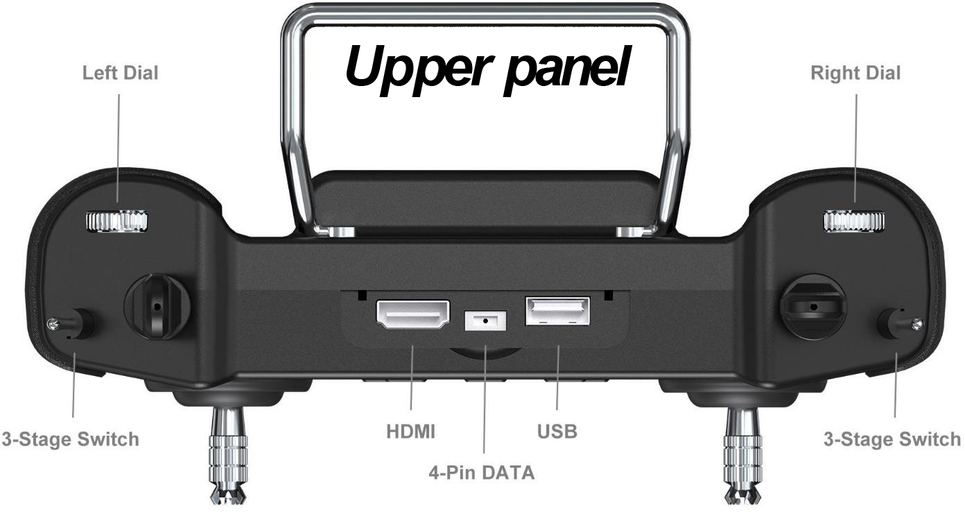 1080P ISO9001 APM PIX Drone Flight Controller With GPS