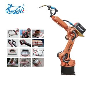 Quality 6 Axis Bike Frame Industrial Robotic Welding Machine With Automatic Welding Positioner for sale