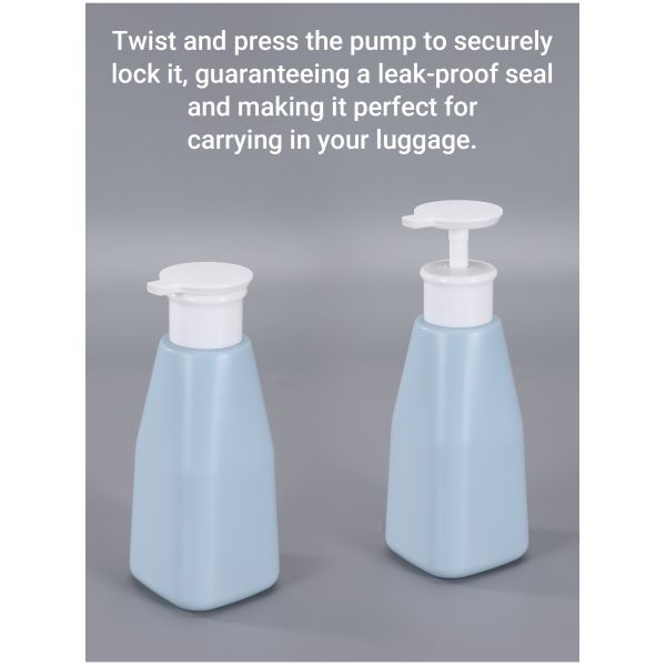 Pump Cap 330ml 11oz Round Shoulder Bottle for Body Lotion Hand Wash Cleanser Skin Care