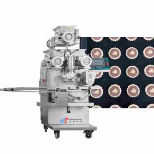 Automatic Sliced Cookie Encrusting Machine 5kw Small Cookie Making Machine