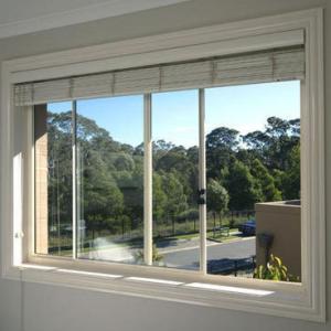 Quality White Anodised Aluminium Sliding Windows Sound Insulation for sale