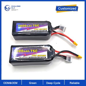 Quality 22.8V 7800mAh 75C Drone Battery UAV Lithium Battery with High Energy Density and Long Service Life for sale