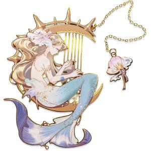 Engraved Metal Gold Plated Bookmark Polished Custom Brass Bookmarks