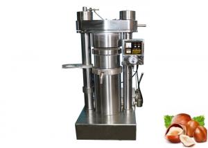 Quality Chestnut Oil Extracting Machines 2.2 KW By Hydraulic Nuts Press Machine for sale